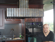 custom brass range hood happy customer testimonials sal Toronto area