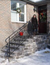 GTA custom metal railing wrought iron