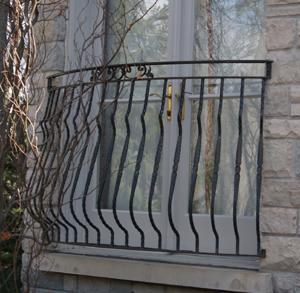 decorative custom metal bars and rails image