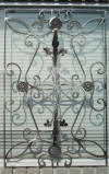 decorative ornate custom burglar bars for window glass security gta